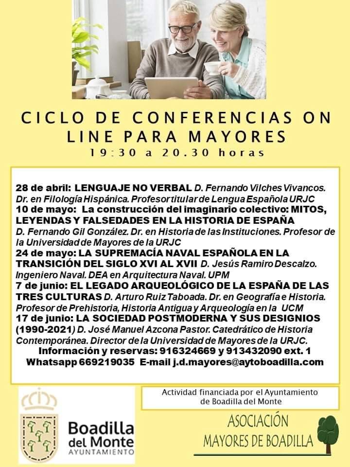 AMPLIACIN CICLO CONFERENCIAS HASTA 17 JUNIO